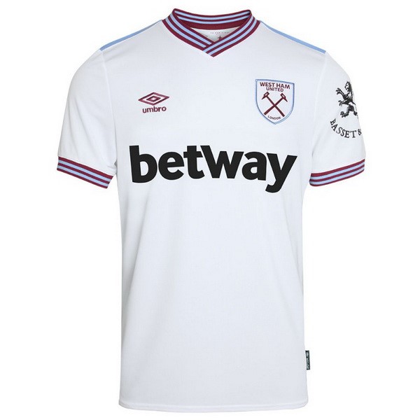 Tailandia Camiseta West Ham 2ª 2019-2020 Blanco